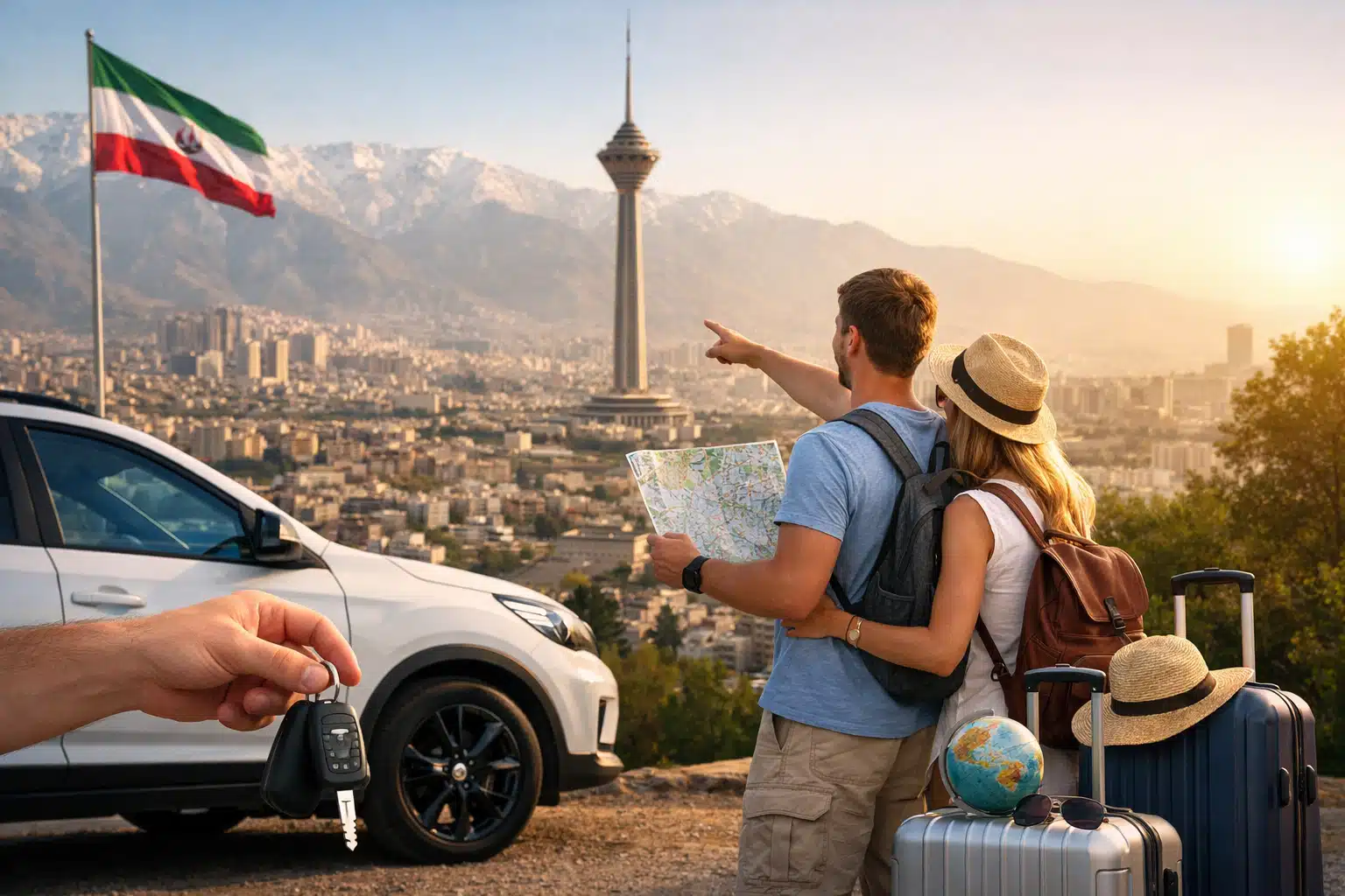 Car rental in Tehran for foreign tourists